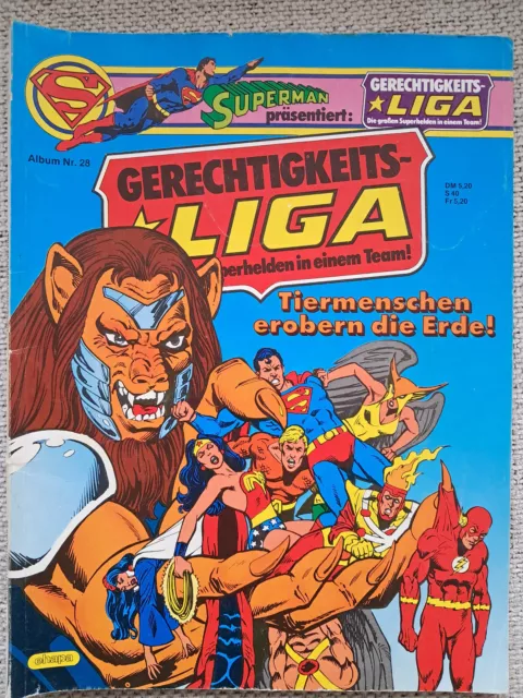 DC Comics: Comicalbum Superman präsentiert - Gerechtigkeitsliga - Album 28