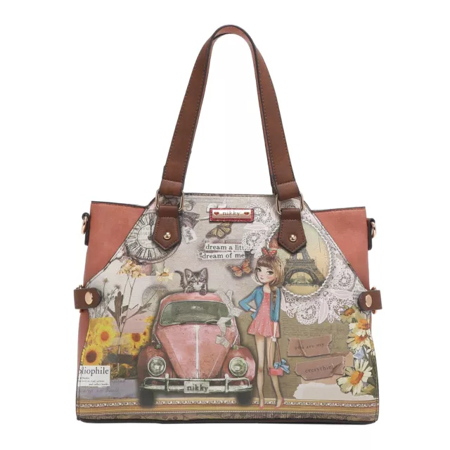 "MY LIFE MY STORY" Satchel bag