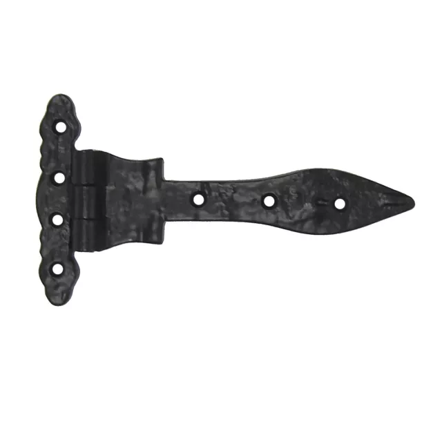 Cast Iron Black Vintage Style Hinge Gate Shed Door Hardware Strap Arm Barn Decor