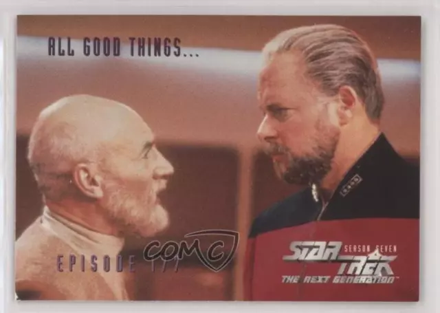 1999 Skybox Star Trek the Next Generation Season 7 All Good Things #720 0f6