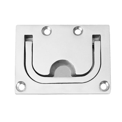 1 Set Fibbia Pavimento Armadietto Flush Mount CERNIERE BARCA Anello Hatch 