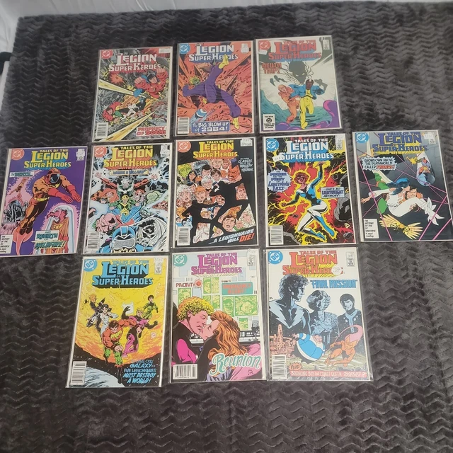 Legion Of Super Heroes   Comic Books   DC   Lot Of 11   VF_ or better
