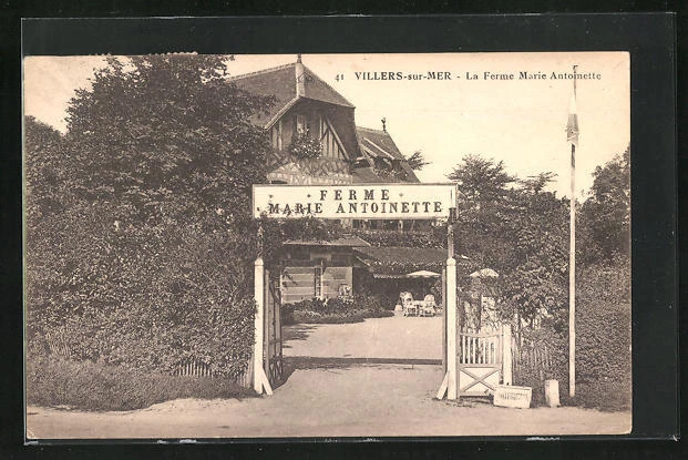 CPA VILLERS-SUR-MER, LA Ferme Marie-Antoinette EUR 7,00 - FR