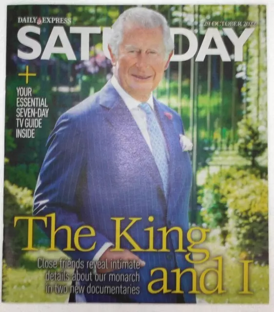Scottish Daily Express Saturday magazine Sat 29th Oct 2022 The King and I