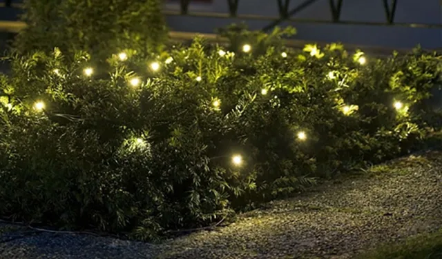 LED Lichterkette 80 LED´s warmweiß Indoor Outdoor IP44 Weihnachtslichterkette