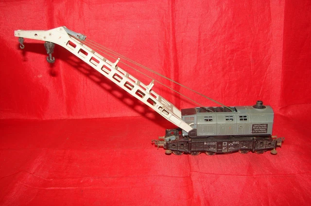 Fleischmann 5019 - Crane wagon of the DB, similar to a WHYLEN 10 t crane