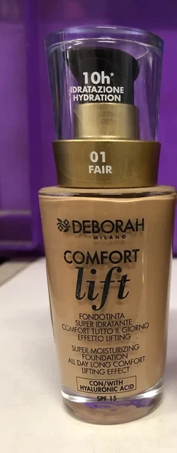 Fondotinta Comfort Lift – Lifting Effekt & Feuchtigkeitspflege Mit Hyaluron – Farbe 04 Apricot