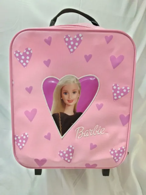 Barbie Suitcase With Wheels For Little Girl