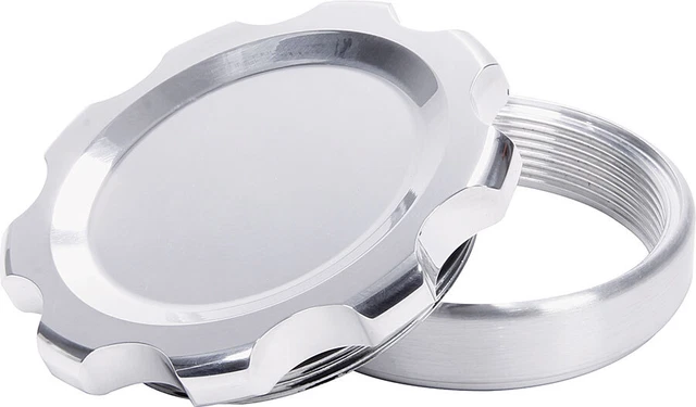 Allstar Performance 3.000 In Polished Weld-On Bung/Cap Kit P/N 36173