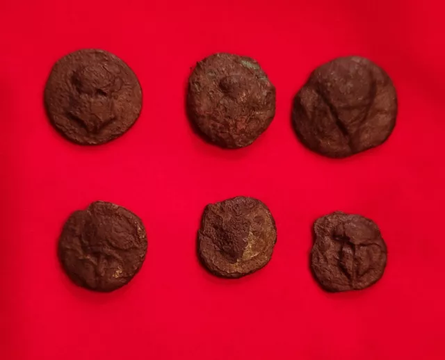 Ancient Greek Coins, Mesembria Thrace, 400BC, Lot of 6 Coins.