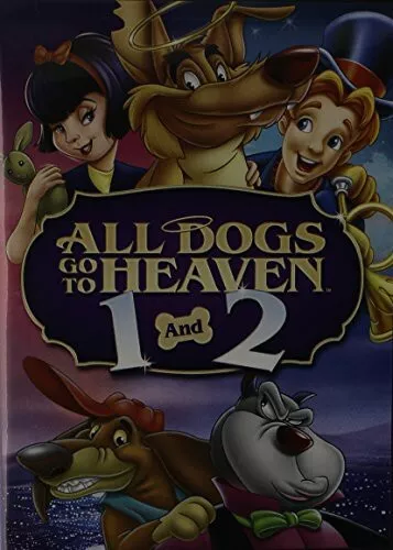 ALL DOGS GO TO HEAVEN 1 & 2 - Double Feature DVD NEW/SEALED