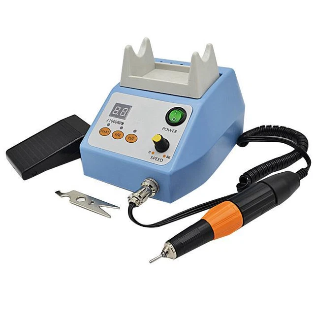 Dental Manicure Polishing Carving Brushless Machine Denshine Lab 50000RPM 100W