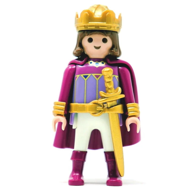 Figurine Playmobil Croisé (chevalier) Customisé Violet - Occasion Top état, Allemagne