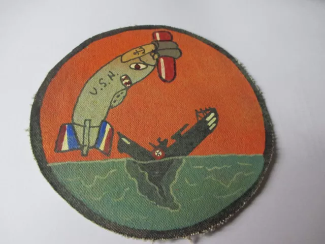 Wwii Usn Blimp Squadron Zp-41  Airship    Flight Jacket  Patch