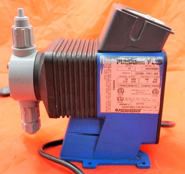 Pulsafeeder PULSATRON T7 LC14BA-VTC1-520 Pump *Parts/Repair*