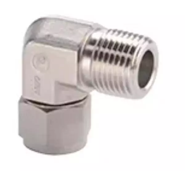 PARKER - 8MSEL6N-316 - Tube Fitting, NPT Male Elbow - New