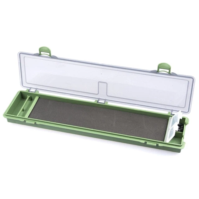 34.5cm Carp Fishing Rig Tackle Box Fishing Rig Storage Boxes Case Container C4W5
