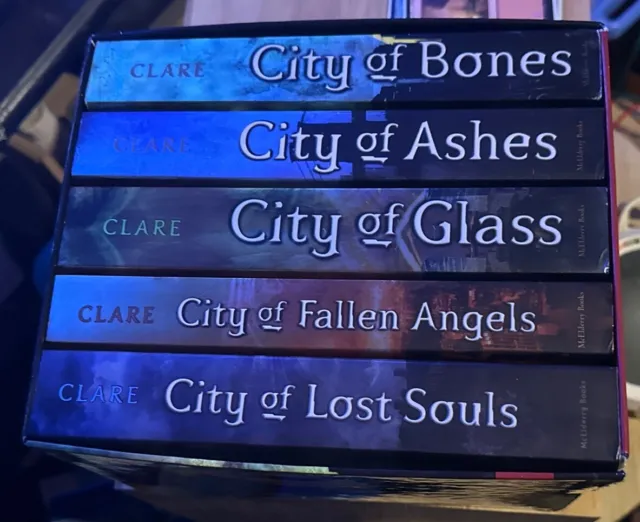 The Mortal Instruments Series by Cassandra Clare Paperback Box Set Books 1-5