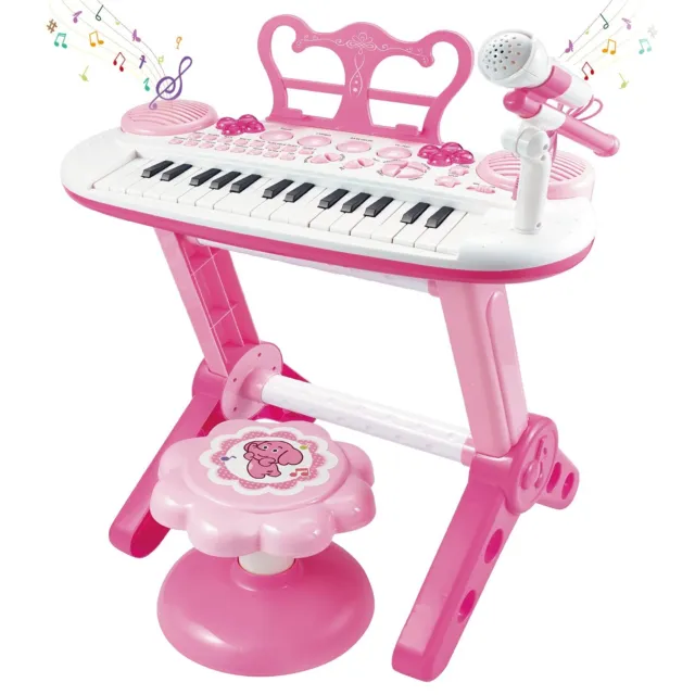Kids Piano Keyboard Toys, 31-Keys Piano for Toddler Ages 3-5-9, Educational T...