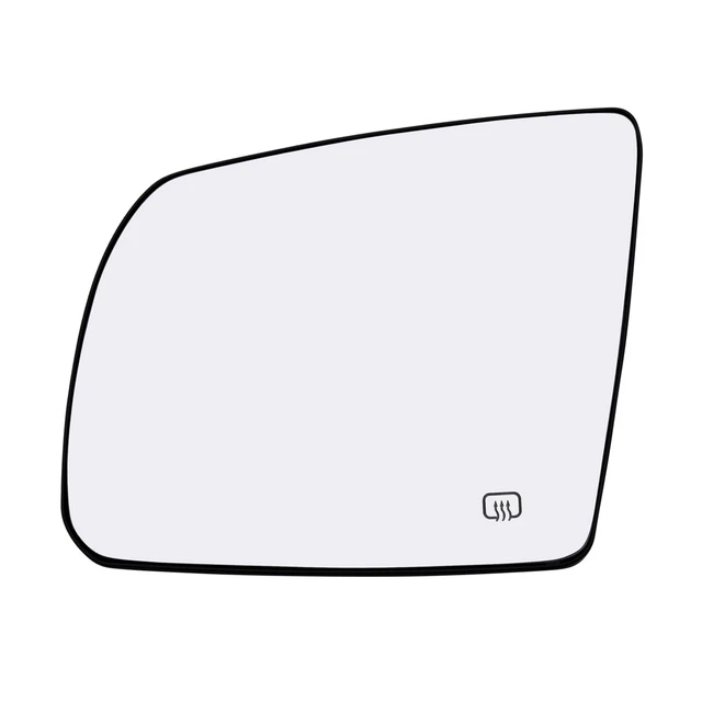 X AUTOHAUX Rétroviseur gauche côté conducteur de rechange avec plaque arrière en verre blanc chauffant pour Hyundai I30 2007-2012