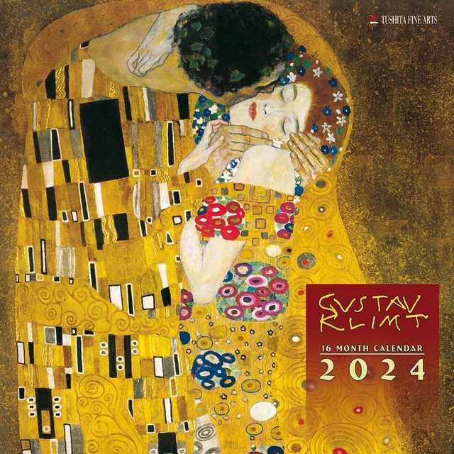 GUSTAV KLIMT Women 2024 Kalender 2024 Kalender Tushita Fine Arts 28 S