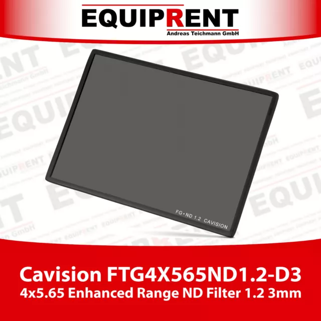 Cavision FTG4X565ND1.2-D3 4x5.65 Enhanced Gamme ND 1.2 Filtre / 3mm (EQA76)