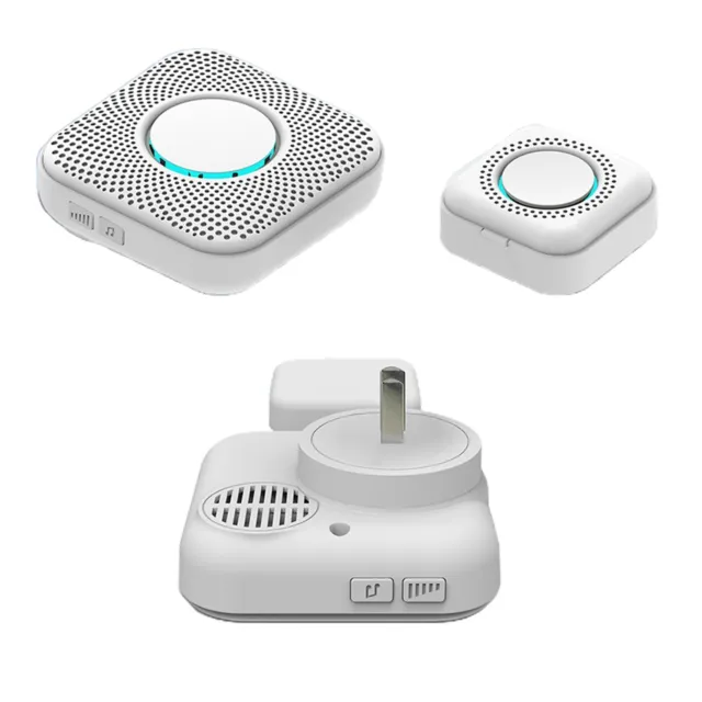 Household wireless plug-type doorbell AC digital music wireless doorbell 1-to-1