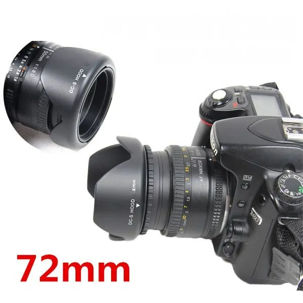 72mm Reversible Petal Flower Lens Hood II For Nikon Sony Olympus Pentax Camera