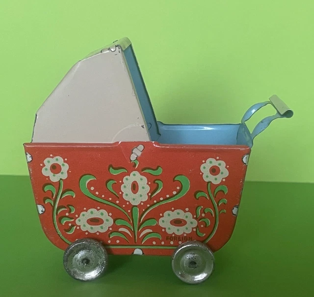 JOUET ANCIEN - Penny Toy - Petit Attelage Diligence En Bois Et Metal - 15 Cm EUR 90,00 - FR