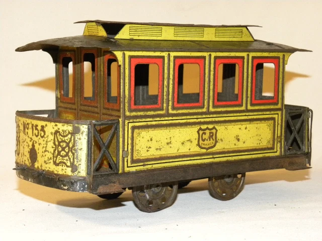 Jouet Ancien Penny Toys CR Charles Rossignol - Ambulance Tôle Française Réf 54