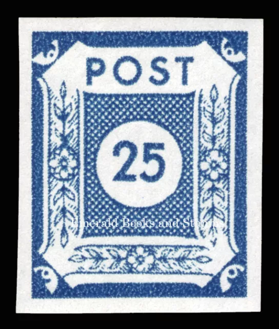 EBS Germany 1945 Soviet Zone SBZ - East Saxony - Numerals - Michel 49 A - MNH**