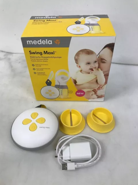 Extractor doble eléctrico Medela Swing Maxi – recargable vía USB – más...