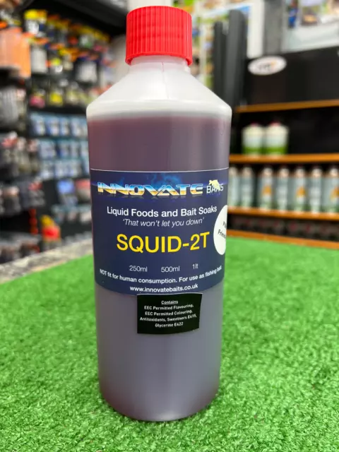 INNOVATE BAITS SQUID 2T Food Liquid 500ml £9.99 - PicClick UK