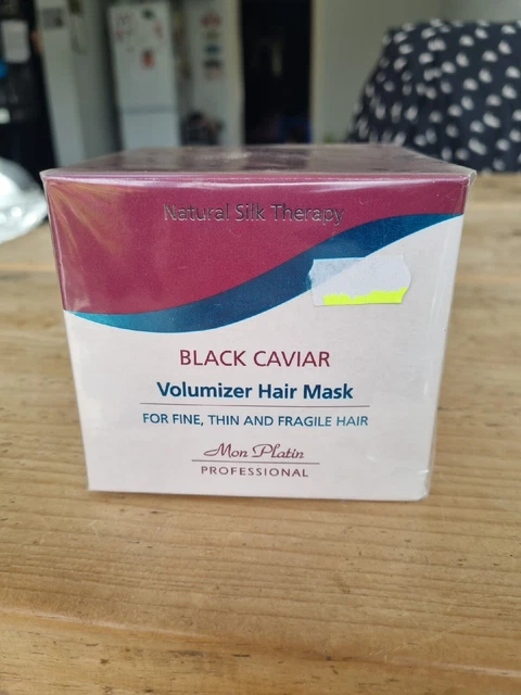Mon Platinum Professional 500ml Setaterapia Naturale Caviale Nero e Seta...