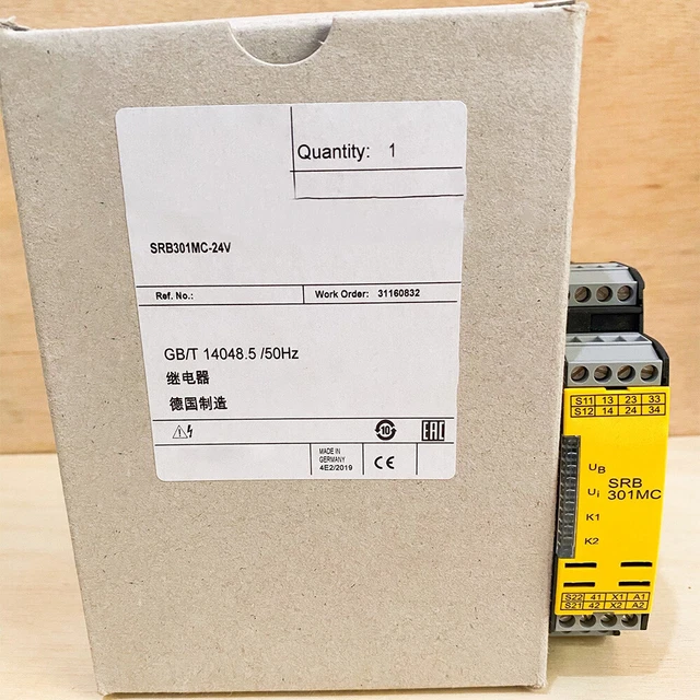 24V Safety Relay SRB301MC 101190684 For Schmersal