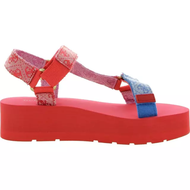 Guess Womens Avin Ankle Strap Casual Wedge Platform Sandals Shoes BHFO 9255 2