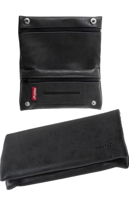 Porta Tabacco In Pelle Con Cerniera - Astuccio Per Tabacco, Cartine E Filtri - Foto 5