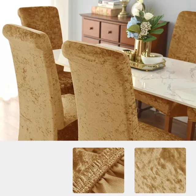 Dining Chair Cover High Elasticity Comfortable Anti-Wrinkle Anti-Pill