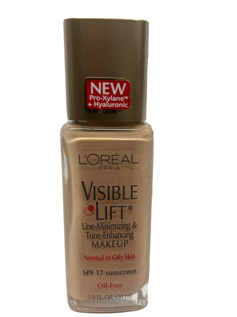 LOREAL VISIBLE LIFT LINE MINIMIZING & TONE ENHANCEMENT MAKE UP 1oz SPF 17 #146