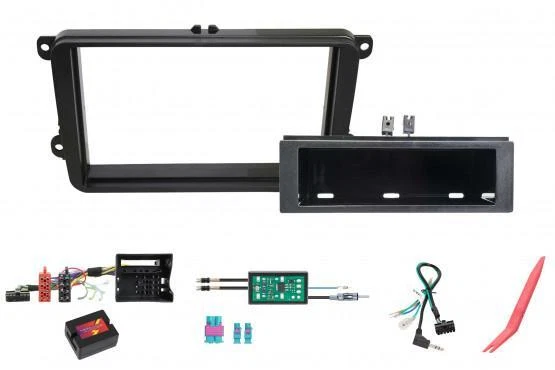 Auto Radio Einbauset Adattatore Della Rotella, Compatibile Con Skoda Fabia 5J