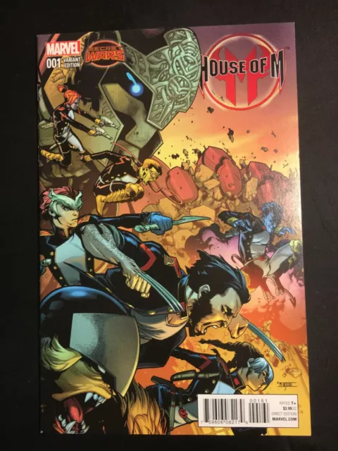 House Of M 1 Variant 1:25 Mahmud Asrar Secret Wars Moon Knight Scarlet Witch