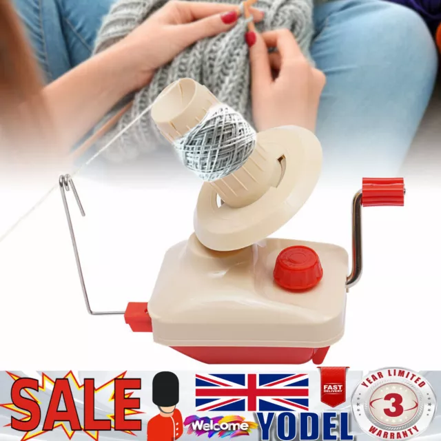 Yarn Fiber String Ball Skein Wool Winder Hand Operated Knitting Winding Machine