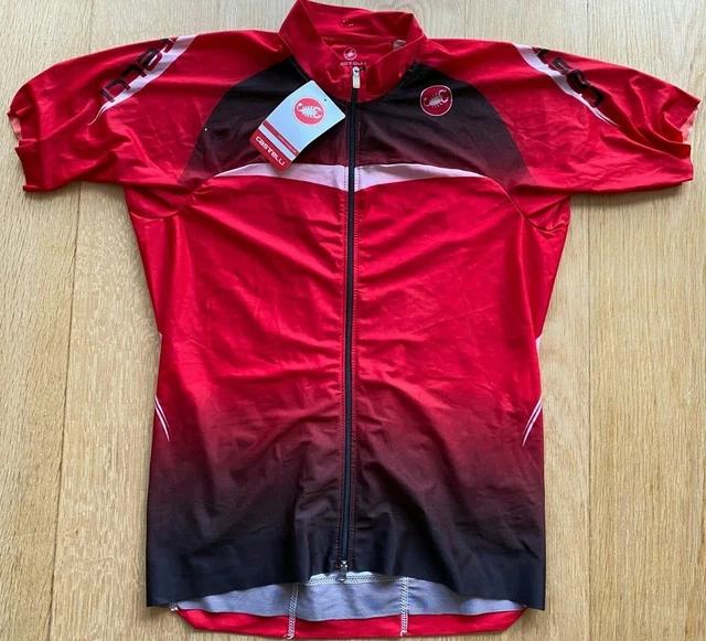 Castelli rosso discount corsa jersey