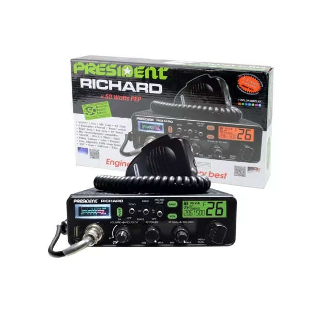 President Richard 10 Meter Radio