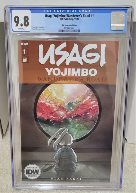 Usagi Yojimbo: Wanderer's Road #1 (2020) CGC 9.8 - Peach Momoko Variant /700 IDW