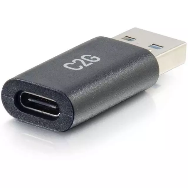 C2G USB C To USB A SuperSpeed USB 5Gbps Adapter Converter - Female to Male