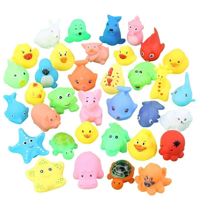 Bathroom Swimming Floating Toys Animal Tub Toys Animals Bath Toy Fishing Net