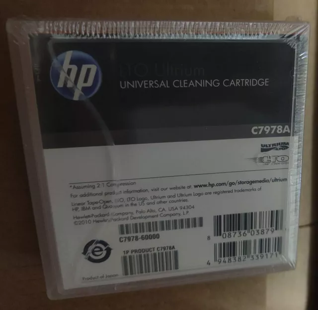 HP C7978A - CASSETTA DI PULIZIA HP LTO ULTRIUM Universal Cleaning Cartridge LTO