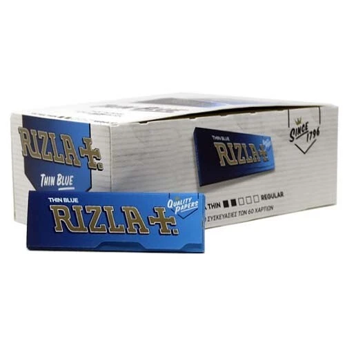 Rizla ® Box RIZLA Blue Slim 50 Libretti Singoli 1600 Cartine Lunghe King Size Kssl Slim Articoli Per Fumatori Rizla R 7439721470435