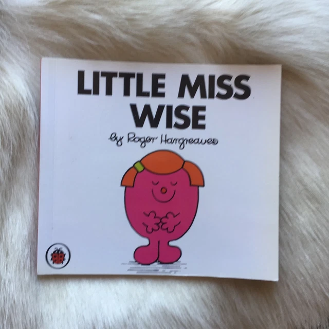 ROGER HARGREAVES LITTLE Miss Wise LITTLE MISS book Small Childrens Book ...